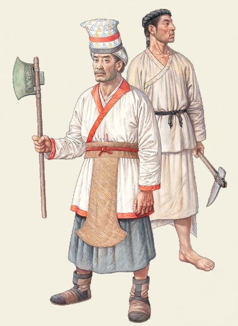 中国古代服饰时间表-汉服发展
