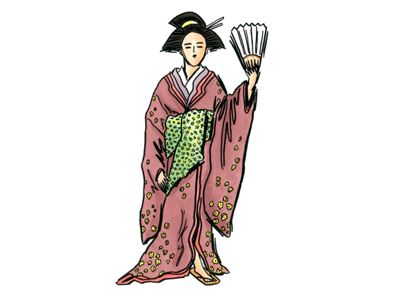 各个时代的日本时尚：从平安到平成