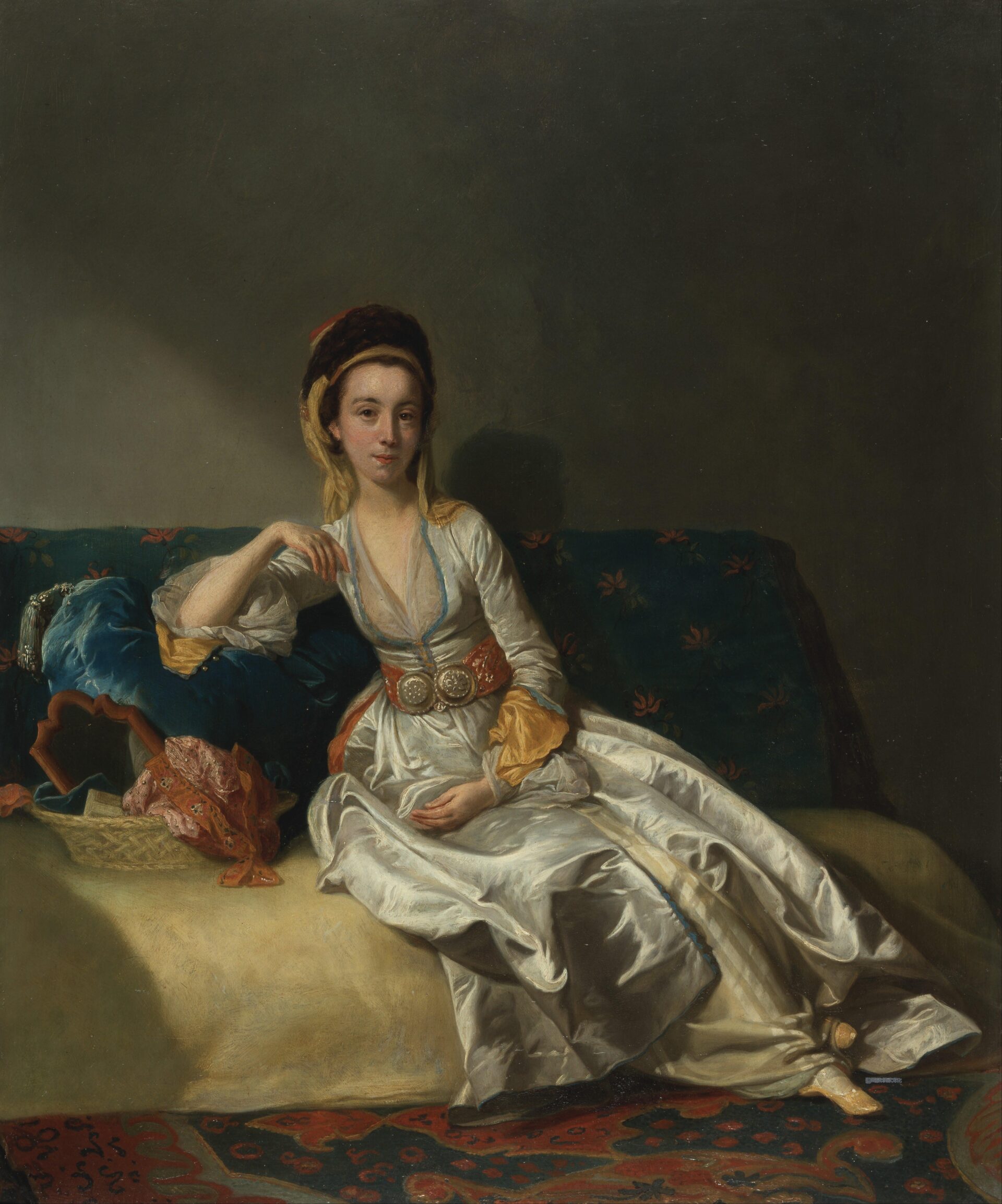 乔治·威利森 (George Willison) 和南希·帕森斯 (Nancy Parsons in Turkish Dress) 的绘画形象 - Google 艺术计划，CC0，ca.1771