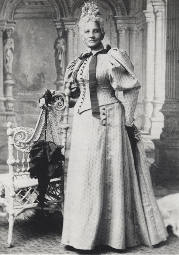 Elizabeth Keckley，摄于弗吉尼亚州里士满的杰斐逊美术馆