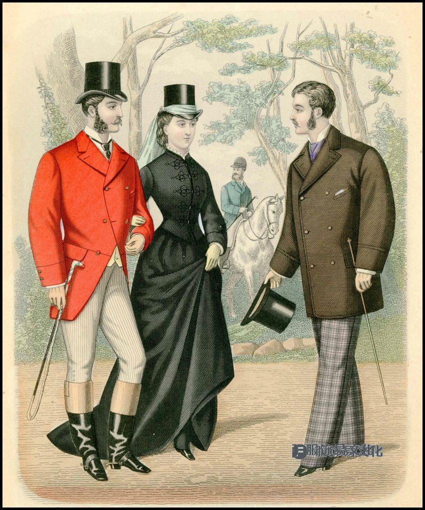1876年时尚绅士杂志