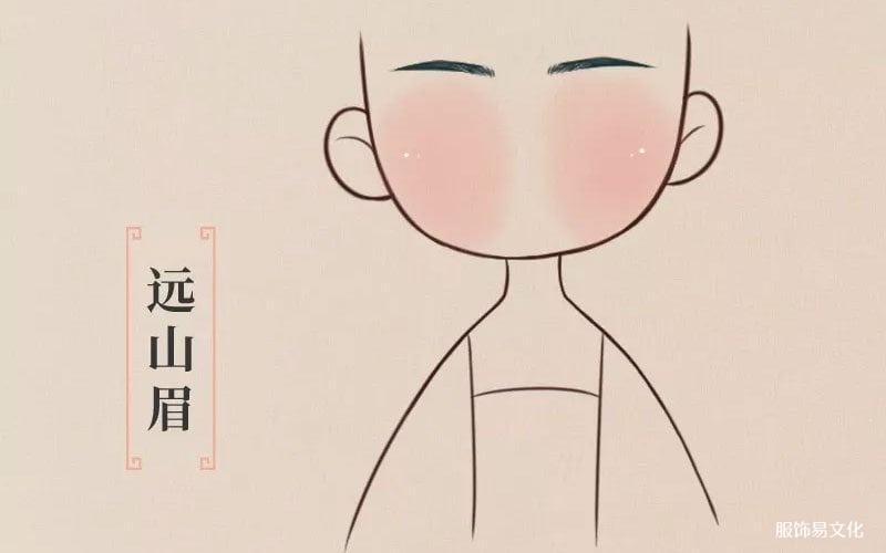汉服妆容|  眉间之美