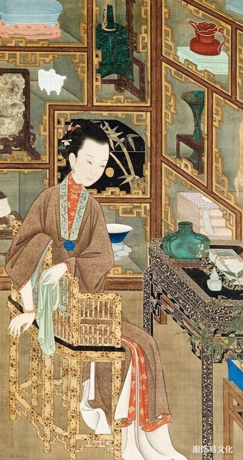 汉服图画——清朝十二美女
