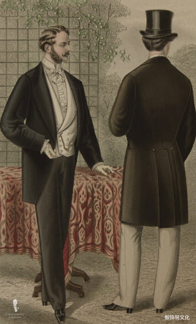 1873年的晚礼服