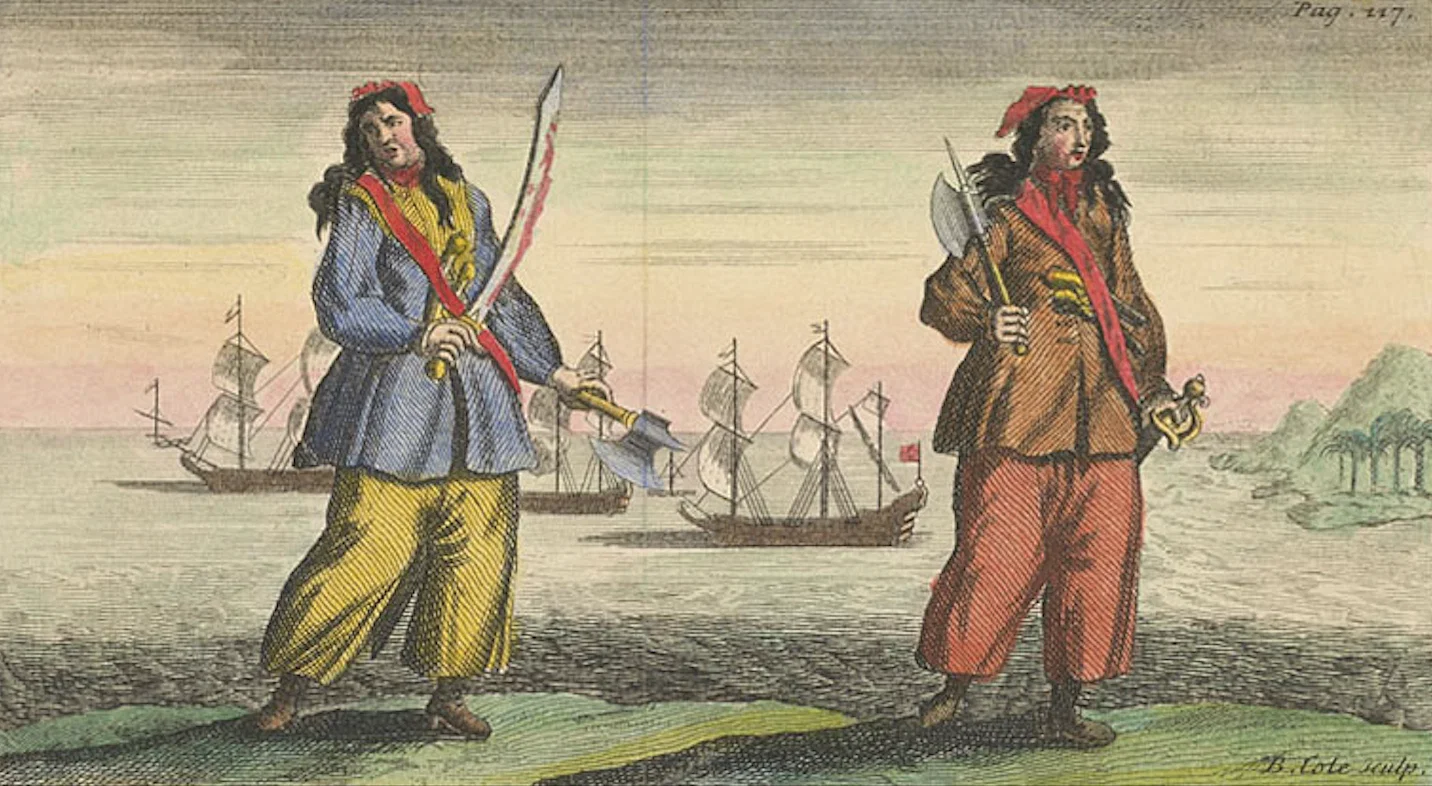 海盗黄金时代(1690-1730)的海盗服装